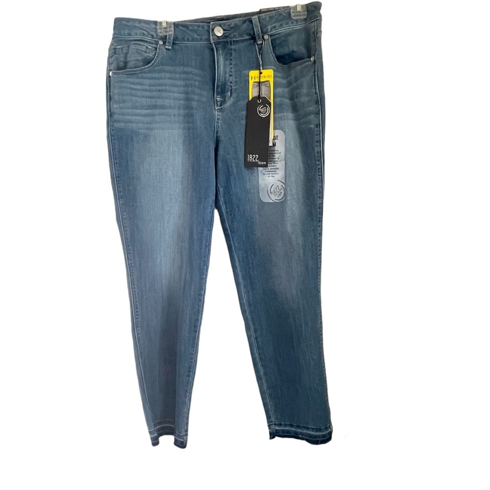 1822 Denim High Rise Ankle Skinny - 14 - NWT